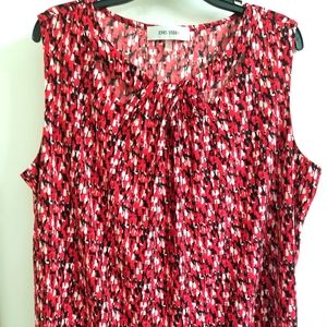Plus Size Red Blouse